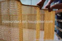 10mm diameter ring mesh curtain woven by 1.2mm metal wire