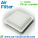 AIR FILTER 17801-14010 for toyota