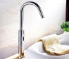 Laboratory faucet height induction tap