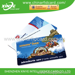 Low frequency access control chip card