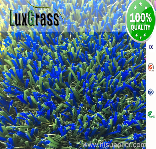 Fantastic High Density Artificial Grass Landscaping Coloured Artificial Turf PE Material