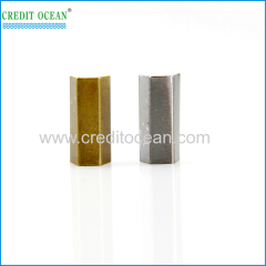 CREDIT OCEAN custom log Metal Aglets Shoelace Tip Ends