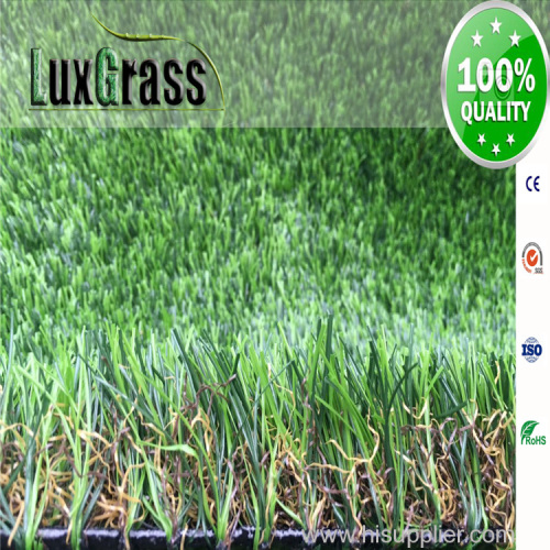 PE Synthetic Artificial Grass For Gardens Soft Green Imitation Grass