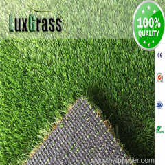 PE Synthetic Artificial Grass For Gardens Soft Green Imitation Grass