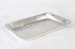 Aluminium foil container back tray disposable food container half size tray