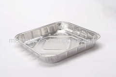 Aluminium foil container take away food container back tray disposable food container BBQ