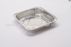 Aluminium foil container take away food container back tray disposable food container BBQ