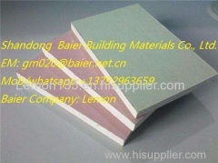 Plasterboard;Common Gypsum Board;Fireproof Gypsum Board;Waterproof /Moisture proof Gypsum Board