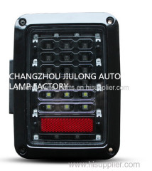 Automobile spare parts-J e e p Wrangler JK Parts-Tail Lamp LED Red Black