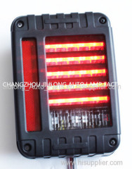 Automobile spare parts-J e e p Wrangler JK Parts-Tail Lamp LED Red Black