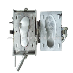 Pu injection mould for making soles and shoes