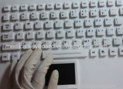 professional EN60601-1-2 Euro cert medical keyboard with touchpad mouse
