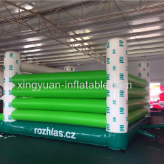 Customed logo commercial inflatable bounce house