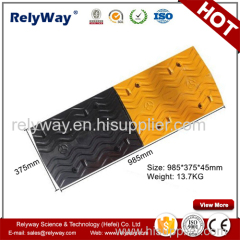 Roadway Safety Rubber Speed Bump