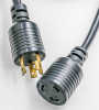 America Canada UL cUL approval US AC power cord 5A/125V NEMA 5-15P 3 pin plug with Fuse