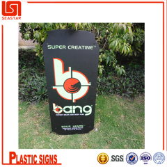 coreflute silk screen printing yard sign for outdoor