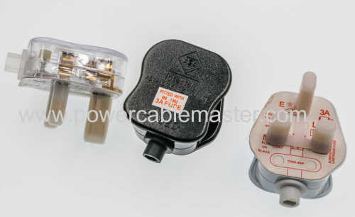 BS approval UK assembly detachable power cord British plug