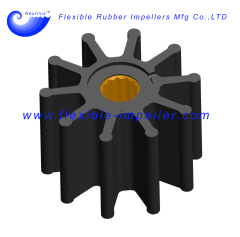 Water Pump Flexible Rubber Impeller Replace Nikkiso F50CBC