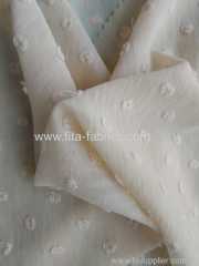 Cut Flower Chiffon fabric