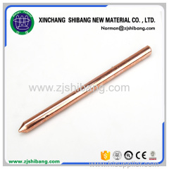 Commercial Lightning Protection Copper Earth Wire Ground Rod