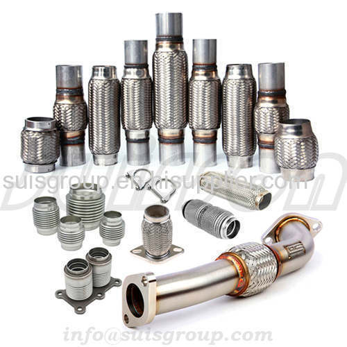 Exhaust Flex pipe flexible hose flexible Coupler metal bellows exhaust muffler pipe Flexible Conduit