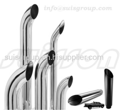 Exhaust curved stacks lorry pipe glasspack muffler bending pipe exhaust donuts