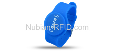 NS08 Adjustable Buckle RFID Silicone Wristband