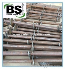 Round Shaft Helical Piles