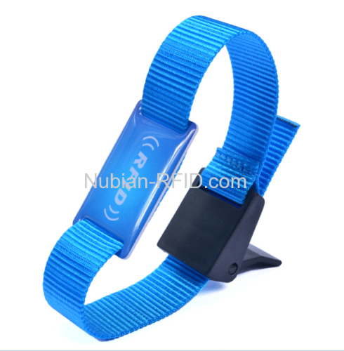 NF02 RFID Fabric Buckle Wristband