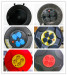 Electric cable reels with French Standard