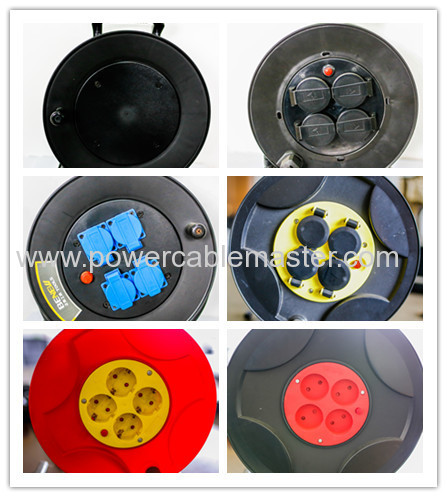 Manufacturer IP44 Extension Cable Reel 30 Meter IP44 Schuko 3G1.5