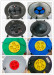 Electric cable reels with French Standard