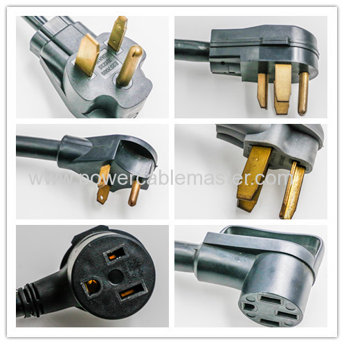  3 Prong 1-to-4 Power Cord Splitter Cable - Power Extension Cord - Cable Strip Outlet Saver - 16AWG - UL Approved