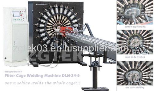6th Generation Filter cage welding machine DLN-24-5