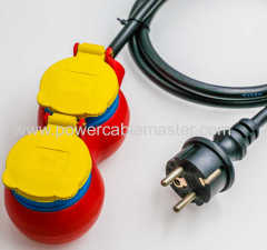 16A 380V 3P+N+E male and female industrial plug and socket