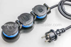 16A 380V 3P+N+E male and female industrial plug and socket