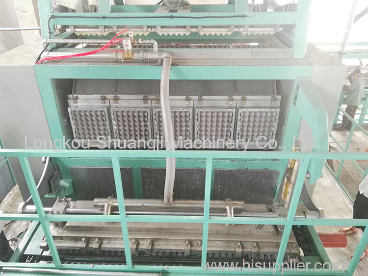 The five advantages of pulp egg tray molding machine