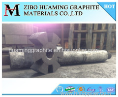 anti-oxidation desgassing graphite rotor