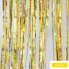 foil door curtain tinsel curtain party supply