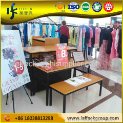 Protable retail store fixtures clothing display garment racks