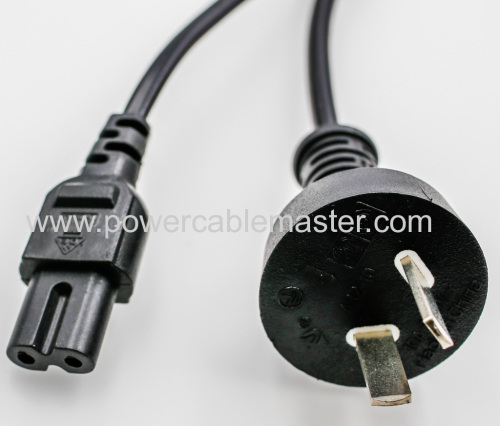 Argentina Power cord wth figure 8 shape connector Iram Approved