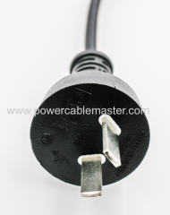 Argentina Appliance Power Cord IRAM 2073 Argentina 2 Pin Plug to IEC C7 Connector