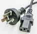 IRAM approved High Quality argentina 3 pin power cord extension plug