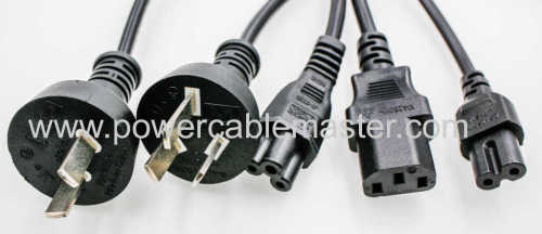 IRAM approved High Quality argentina 3 pin power cord extension plug