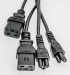 POWER CORD SET C19 C20 ANGLED