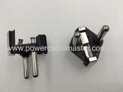 16A PC material European/Germany hollow power plug 2 pins Turkey schuko plug insert