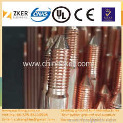 hot selling copper coated grounding rod