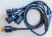 American y-splitter extension cord heavy duty