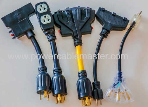 Triple Tap Cord 12/3 American Outdoor Extension Power Cord