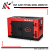 6KVA DIESEL GENERATOR FOR SALE WITH SINGLE CYLINDER GENERATOR HIGH RPM ALTERNATOR IN CHINA